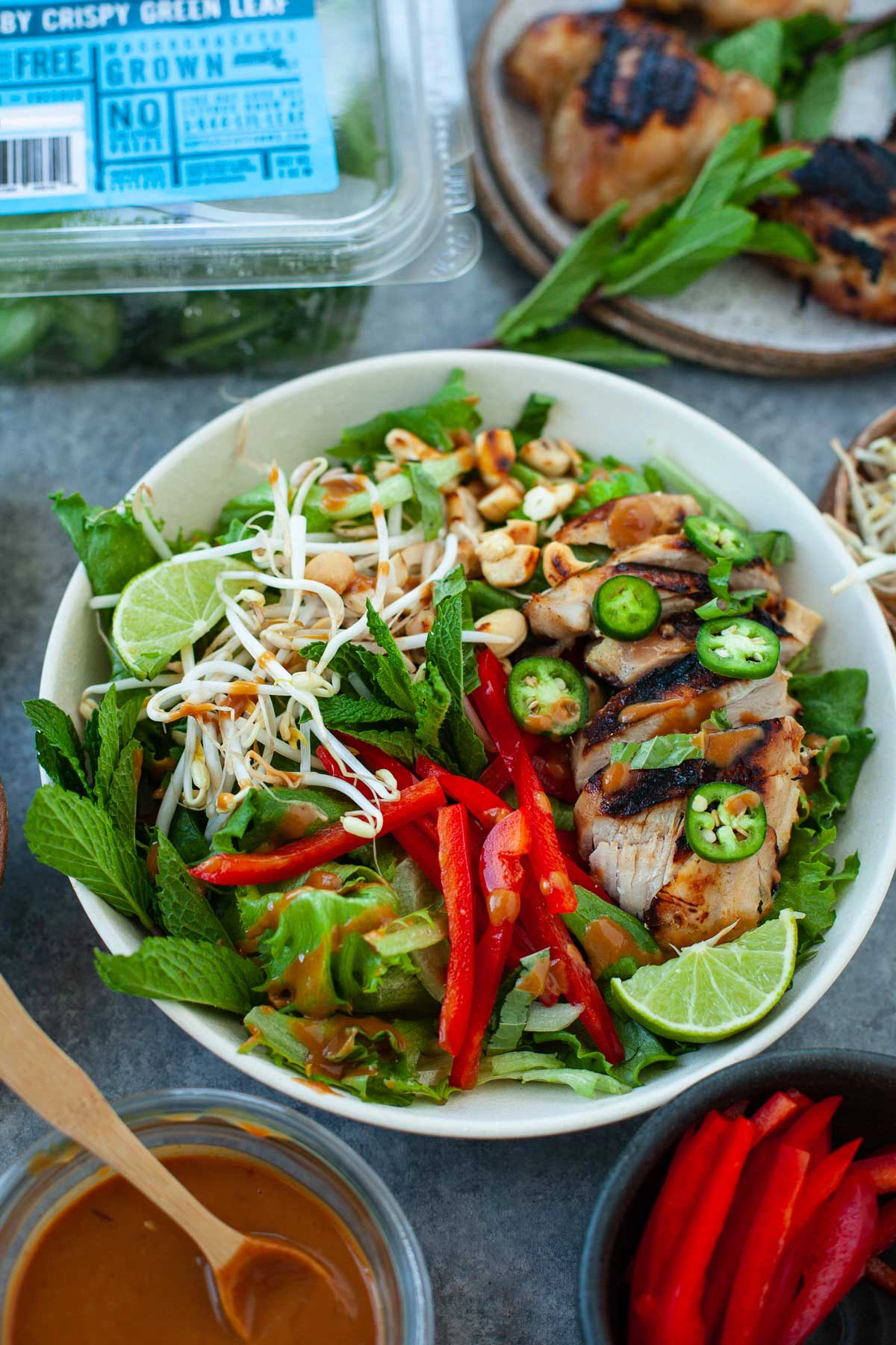 Thai Chicken Salad - Little Leaf Farms