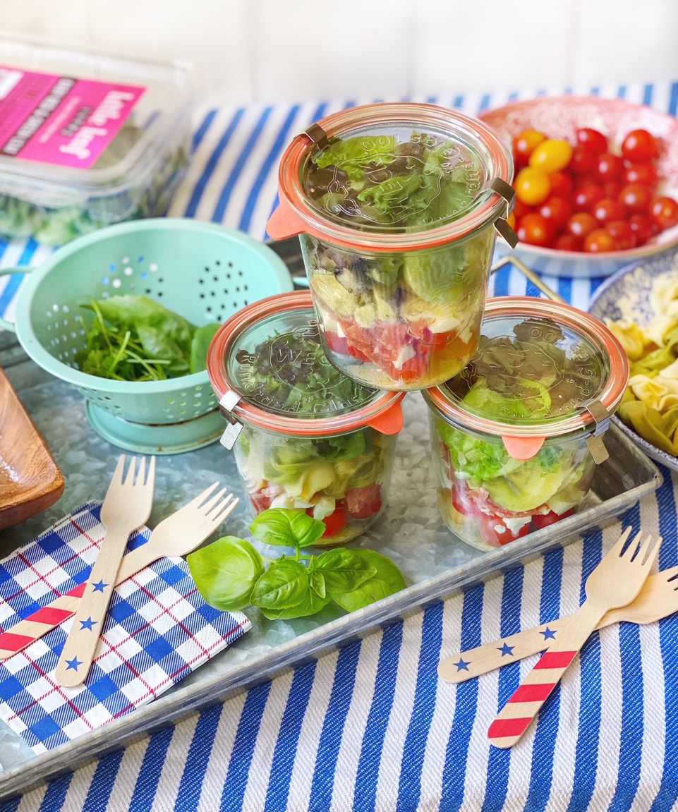 Mason Jar Picnic Salads Little Leaf Farms